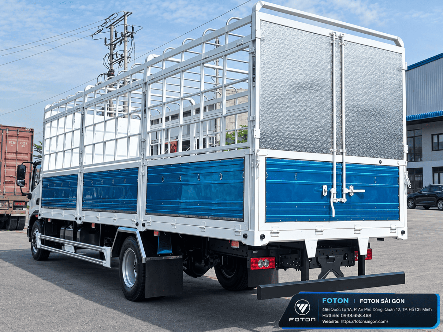 Xe tải Foton Aumark S150 8.5 Tấn - Thùng Mui Bạt
